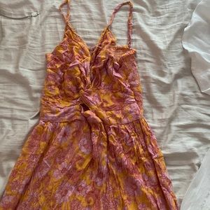 Midi floral dress